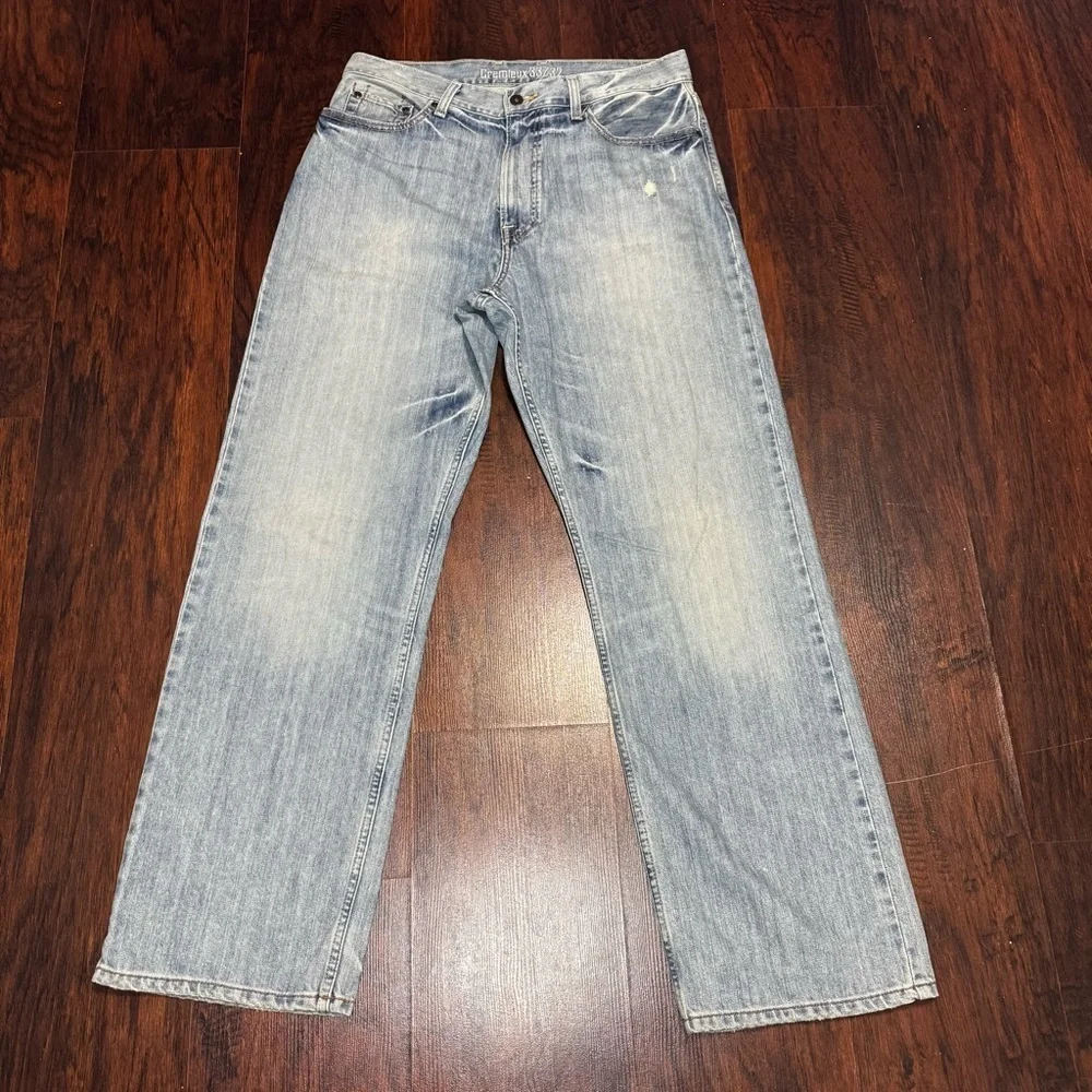 Cremieux Daniel Cremieux Men's Light Blue Jeans Relaxed fit 33 X 32 Vintagw Y2K